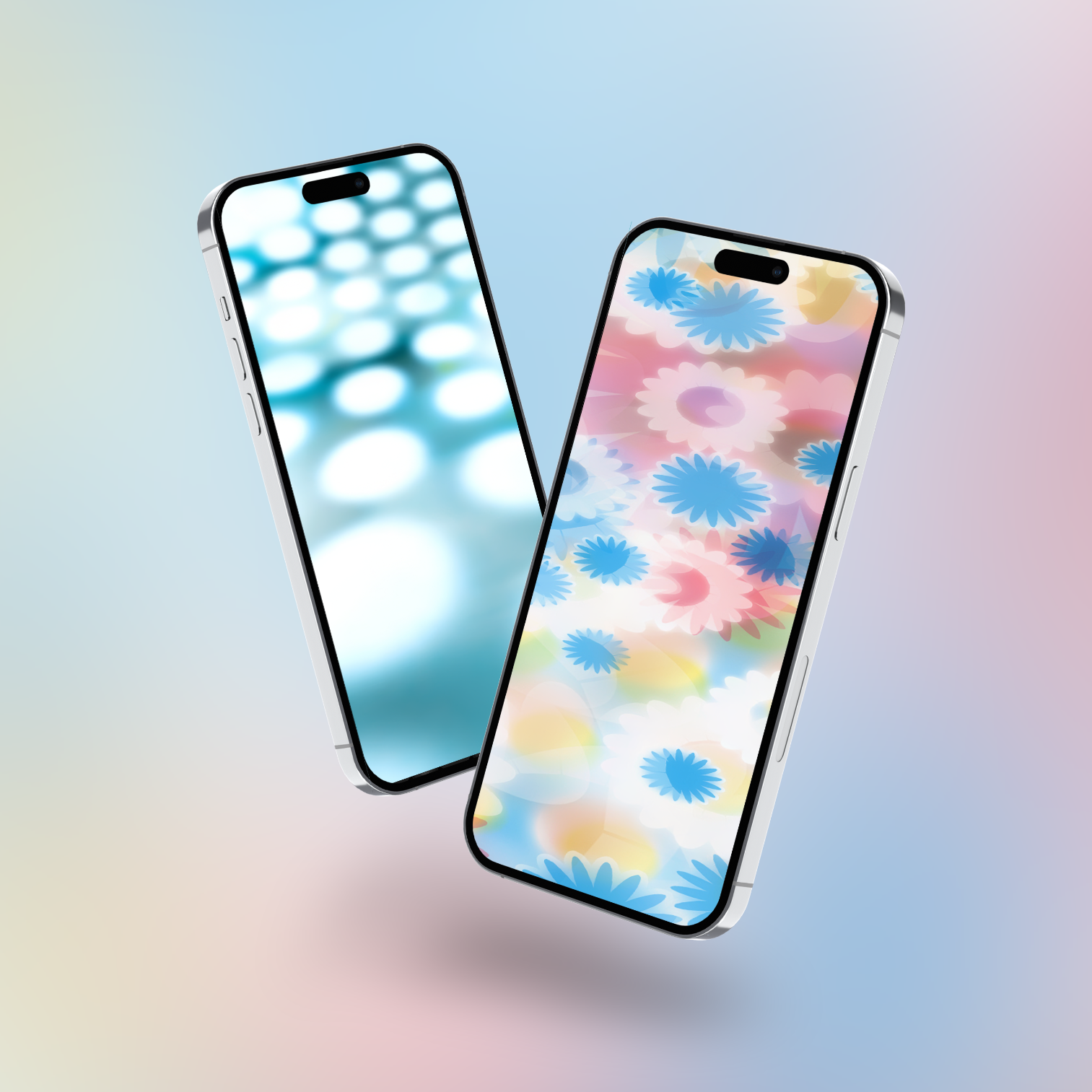 Apple iMac Blue Dalmatian ブルーダルメシアン アップル、水玉模様と花柄のCD-RW搭載iMac